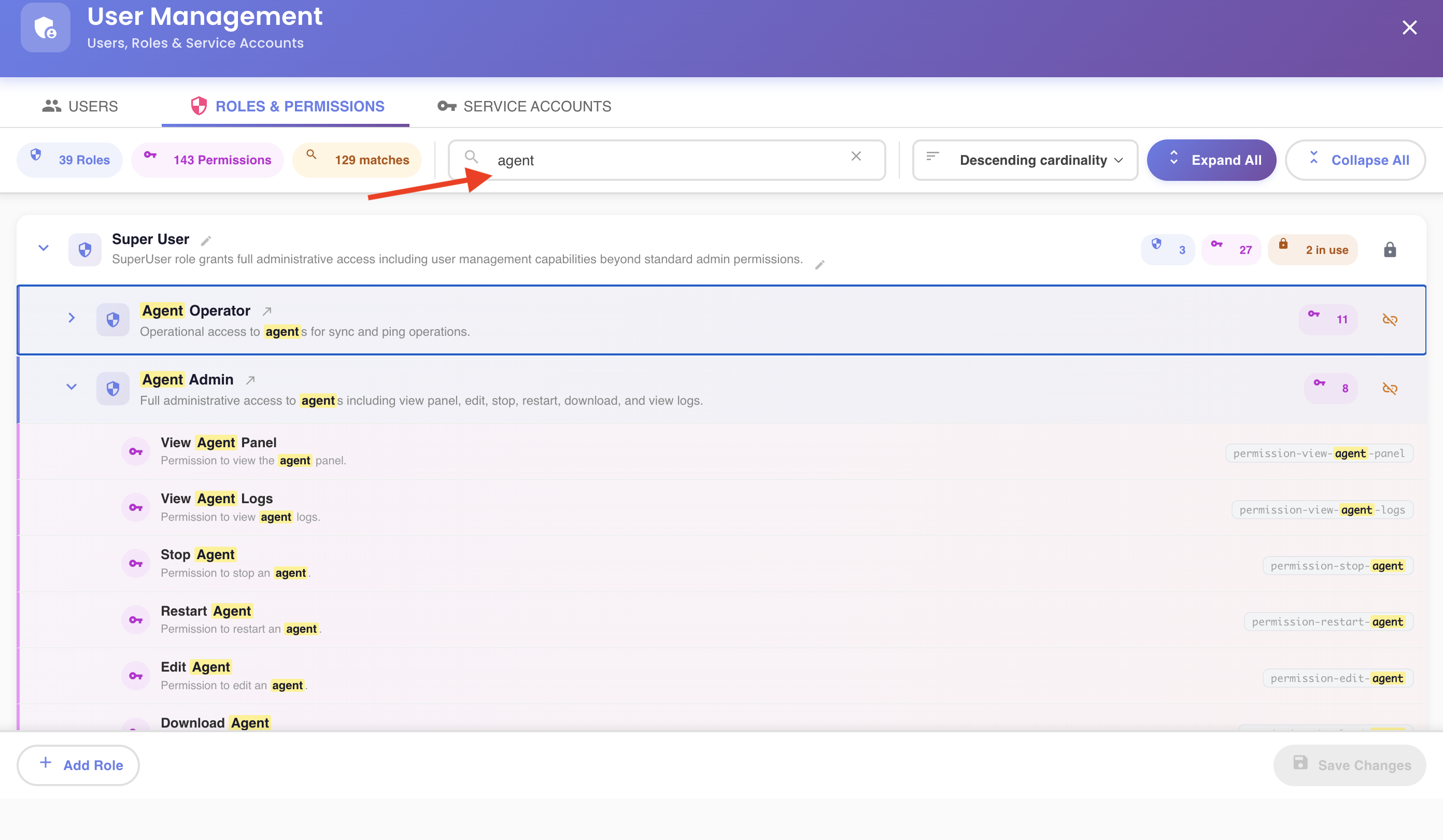 Search bar