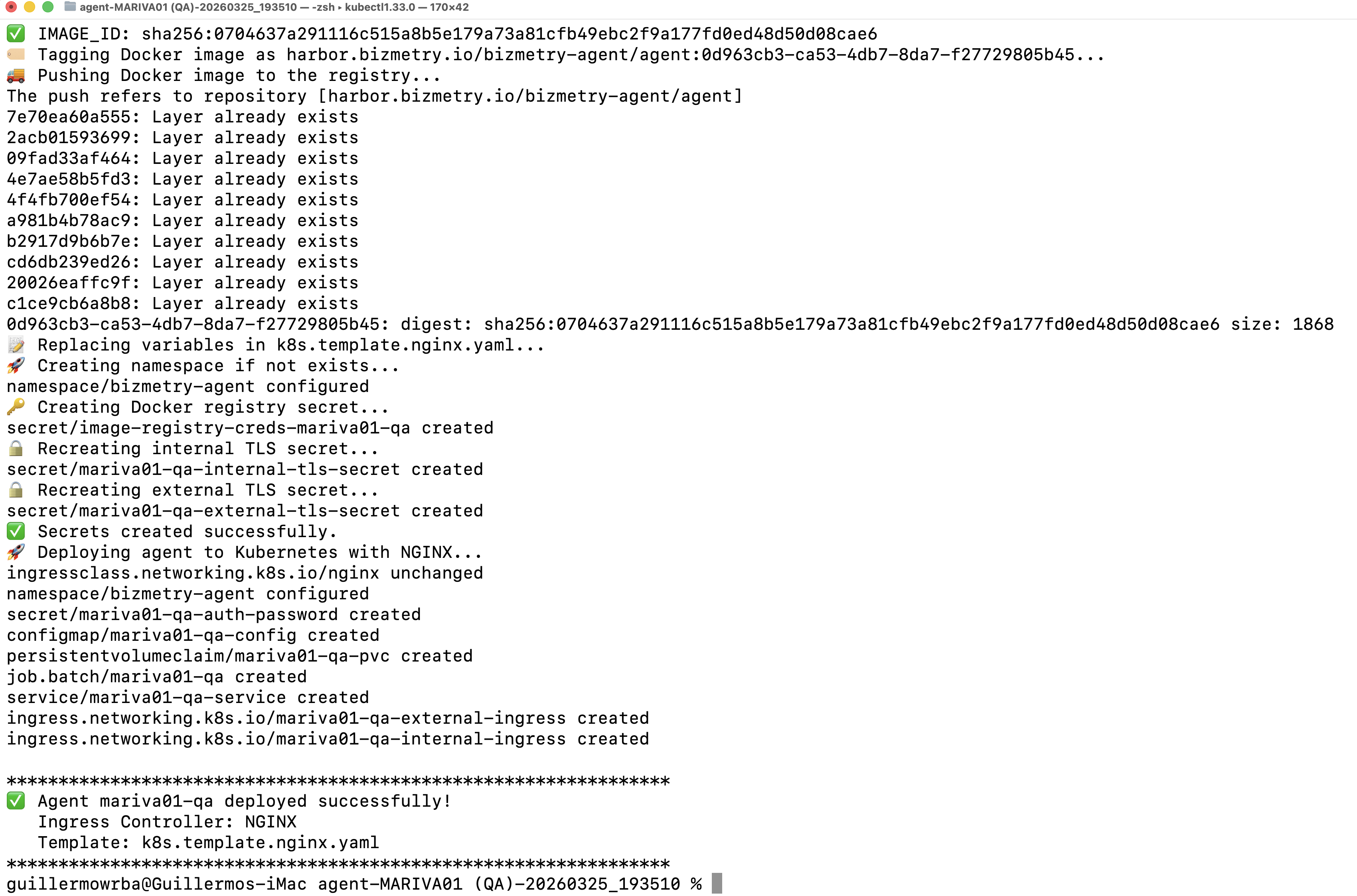 Manually install agent 2