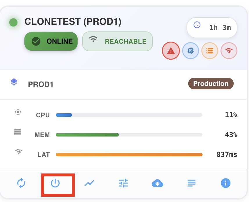 Stop from Profile Agents tab