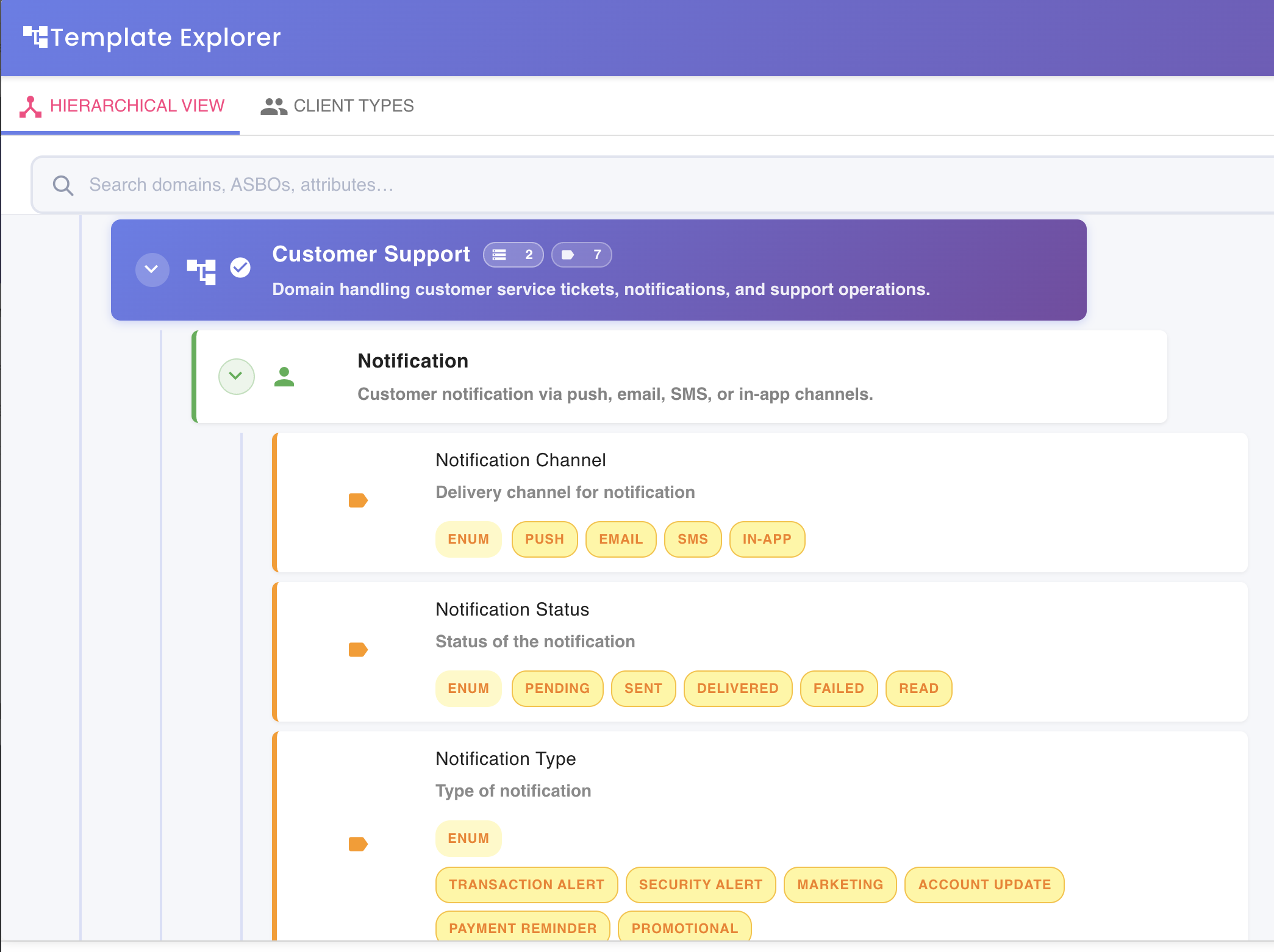 Template Explorer ASBO Expanded